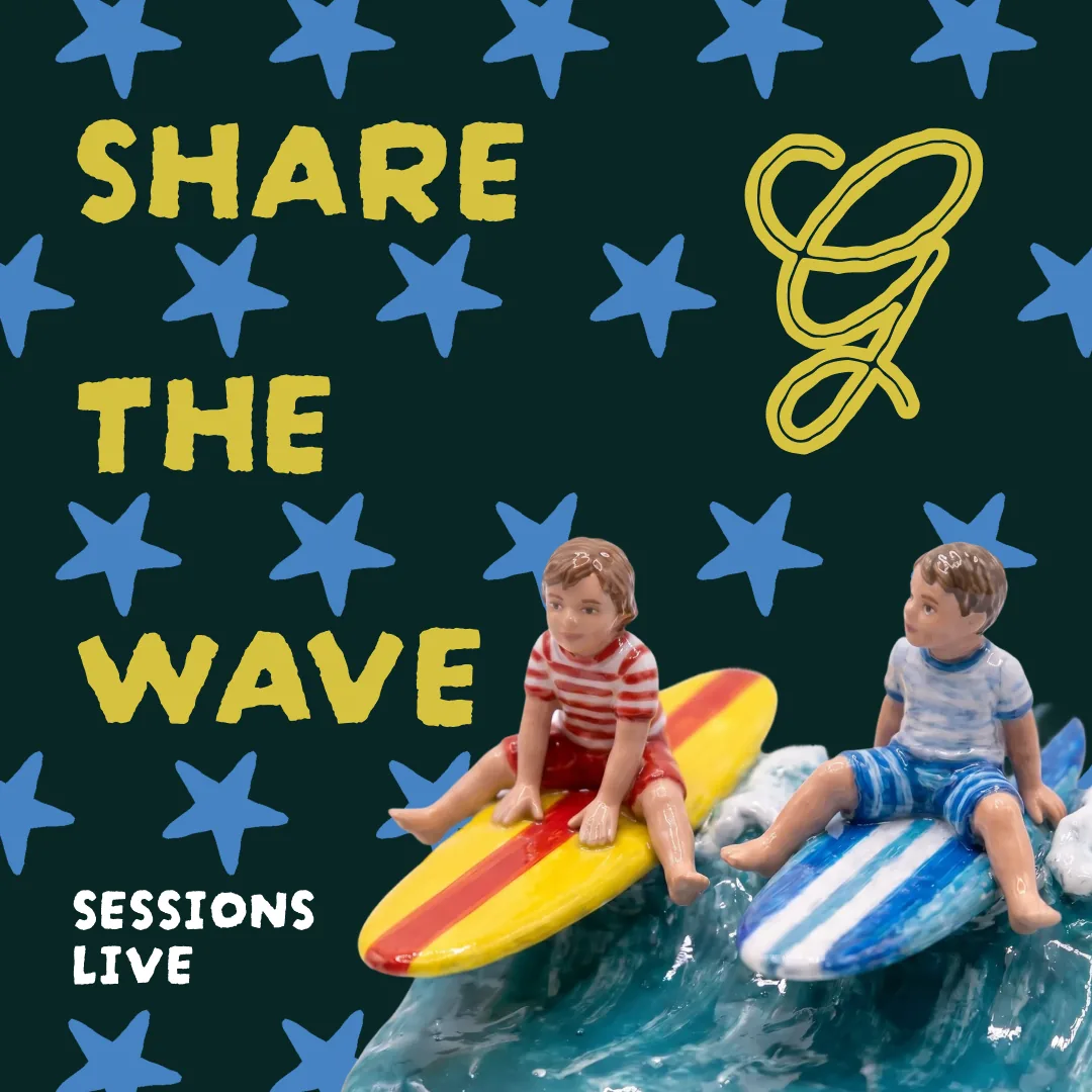 Grom surf camp social media post